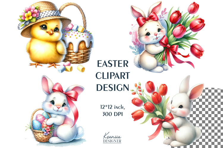 Easter Chick Clipart Image 9
