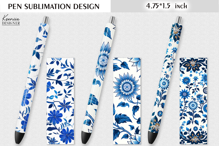 Blue Flower Clipart Image 3
