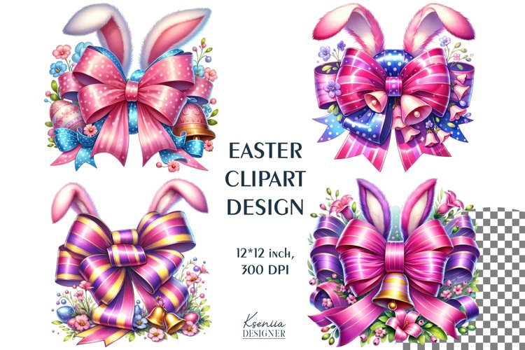 Hair Bow Clipart Image 2