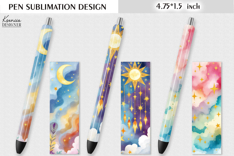 Colorful Magic and Celestial |Dream Catcher|Space Pen Design