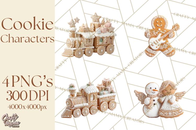 Gingerbread Men Clipart Image 20