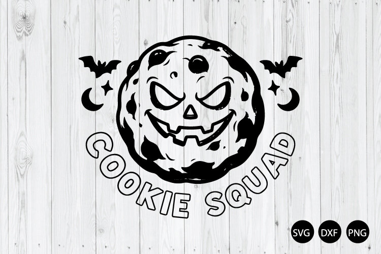 Cookie Squad SVG, Halloween SVG, Cookie Day SVG example image 1