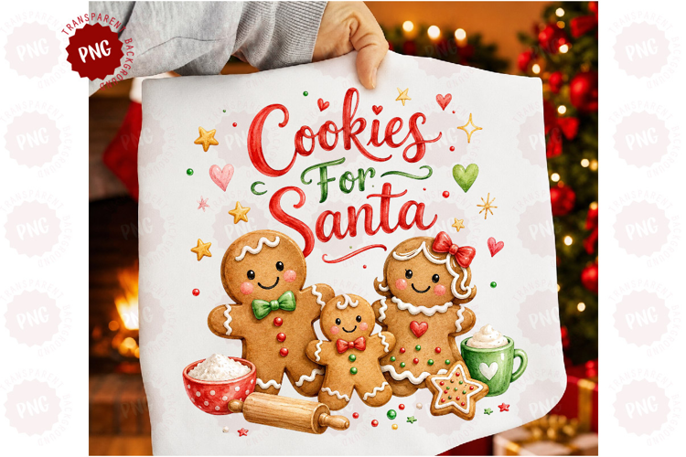Cookies For Santa PNG