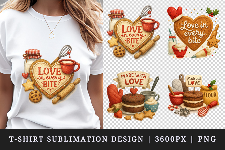 Cooking and Baking t-shirt printable sublimation design png