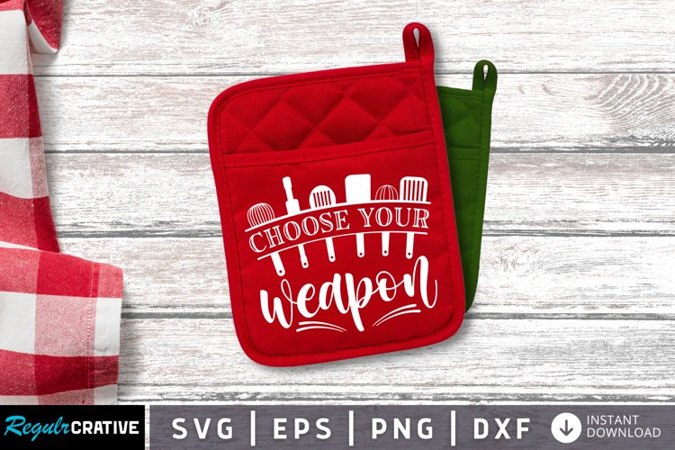 Cooking is my therapy SVG, Potholder SVG Design