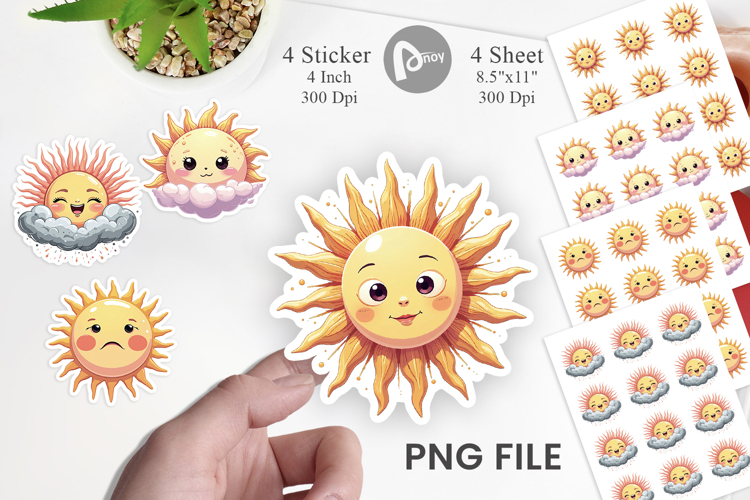 Cool Soul Sun Sticker