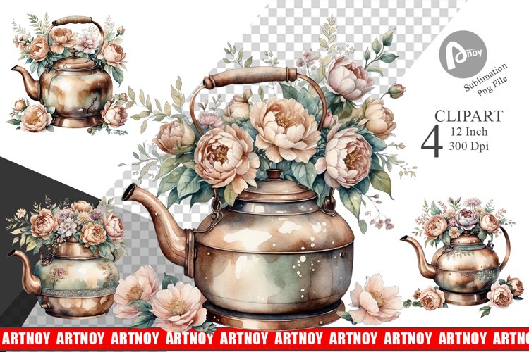 Copper Kettle Clipart