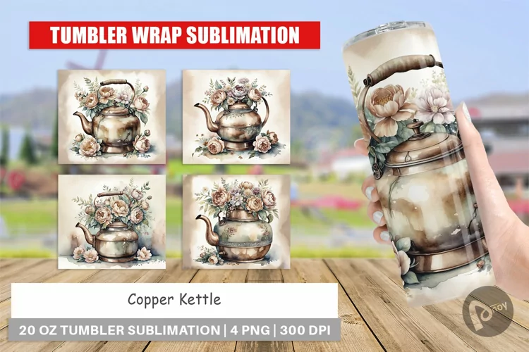 Tumbler Wrap Copper Kettle