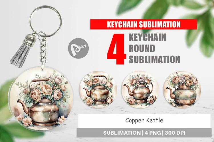Keychain Copper Kettle