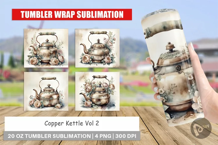 Tumbler Wrap Copper Kettle