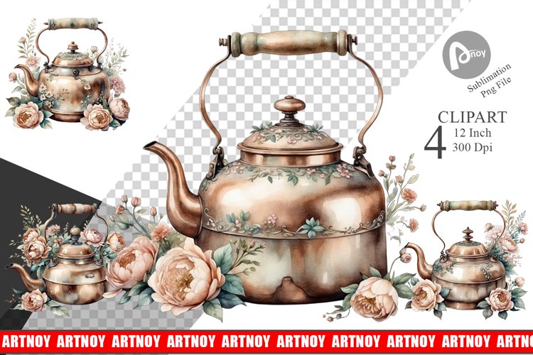 Copper Kettle Clipart