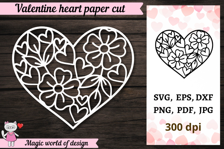 Heart Valentine Svg Image 12
