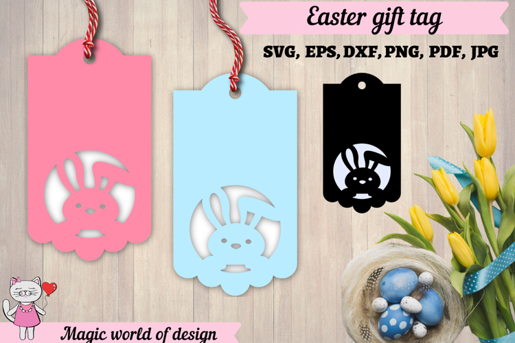 Floral Bunny Svg Image 5