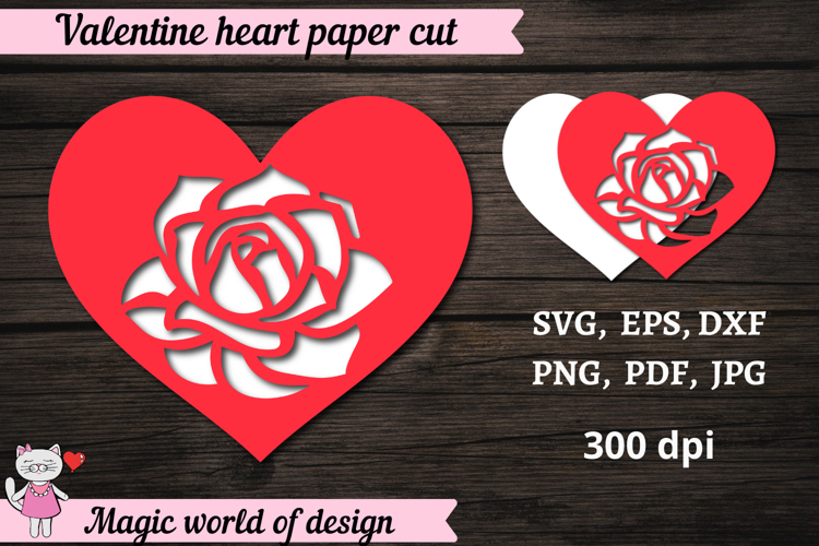 Heart Valentine Svg Image 16