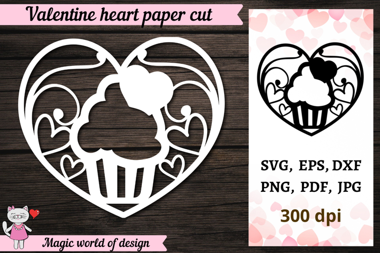 Heart SVG templates, Love Card Svg