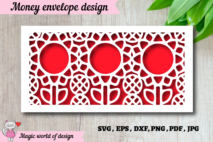 Happy Birthday Money Envelope SVG
