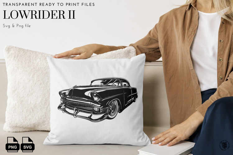 Lowrider design ready to print png/svg vol.2