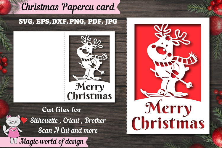 Christmas Card Template Image 4