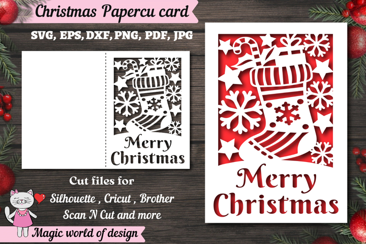 Christmas Card Template Image 14