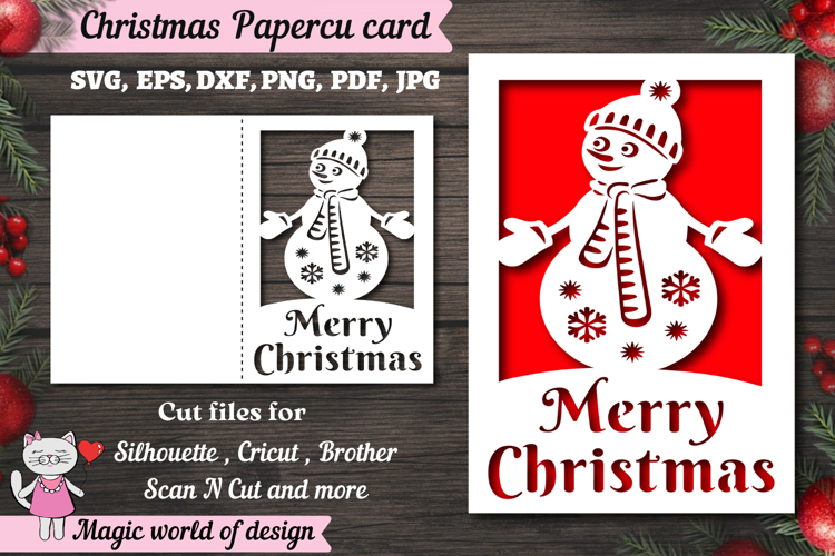 Christmas Card Template Image 17