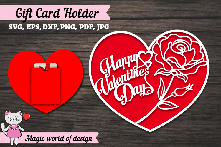 Valentine Gift Card Holder | Love Gift Tag