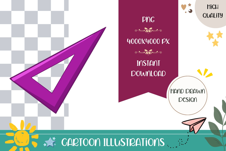 Hand Drawn School Supplies Illustration PNG