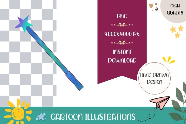 Hand Drawn School Supplies Illustration, Pen PNG example image 1