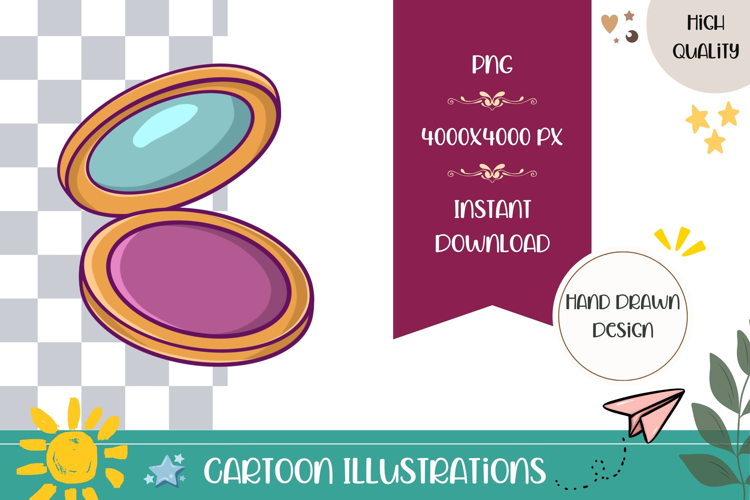 Hand Drawn Blush Illustration, Cartoon Blush PNG