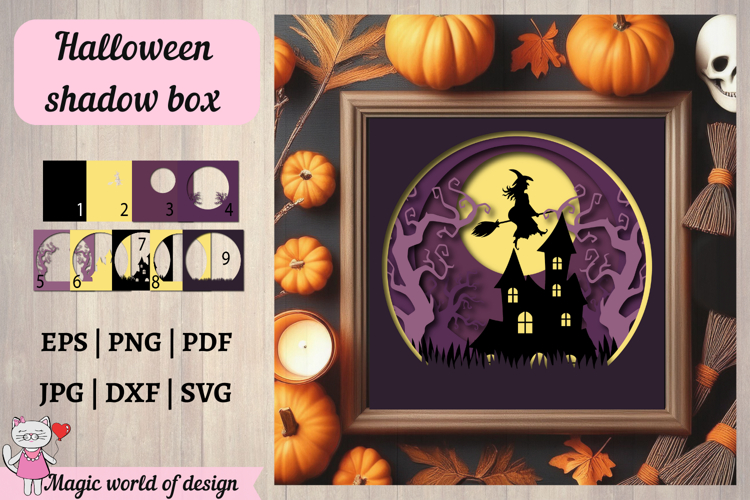 3d Shadow Box Svg