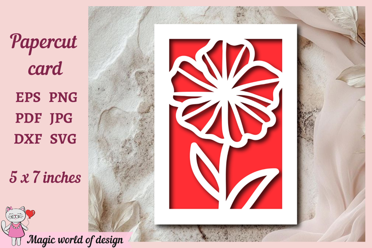 Printable Paper Flower Template Image 10