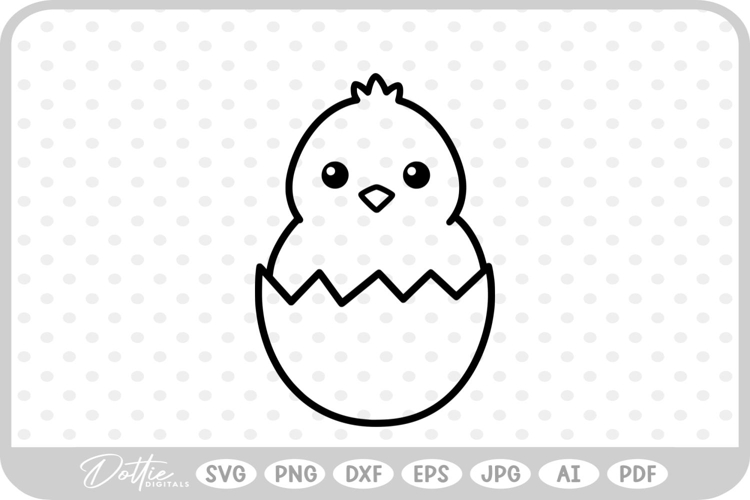 Easter Chick Svg Image 24