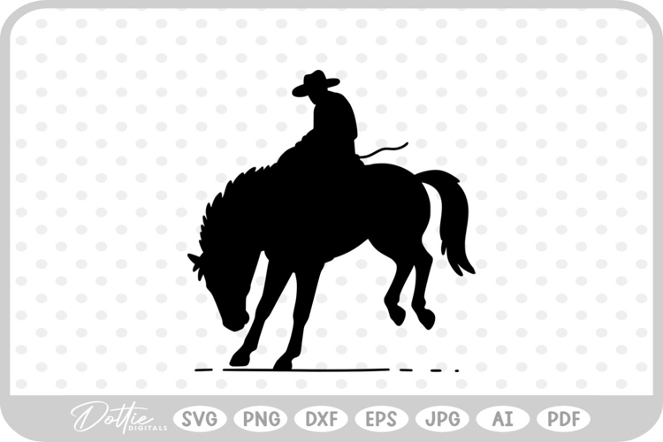 Cowboy Vector Image 19