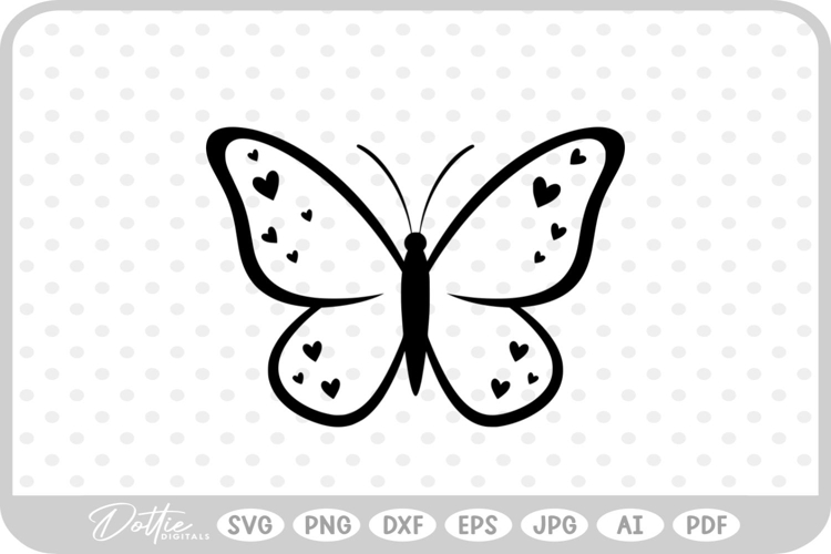 Butterfly SVG PNG DXF