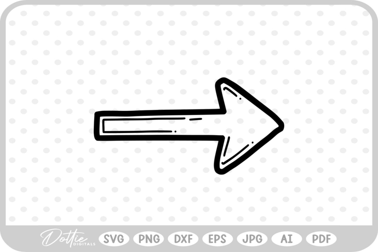 Arrow SVG PNG DXF