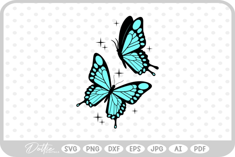 Butterfly SVG PNG DXF