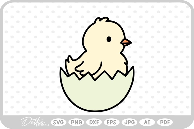 Easter Chick Svg Image 8