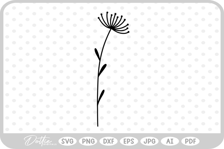 Wildflowers Svg Image 7