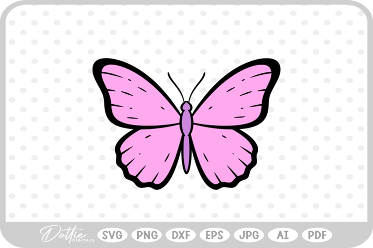 Butterfly SVG PNG DXF