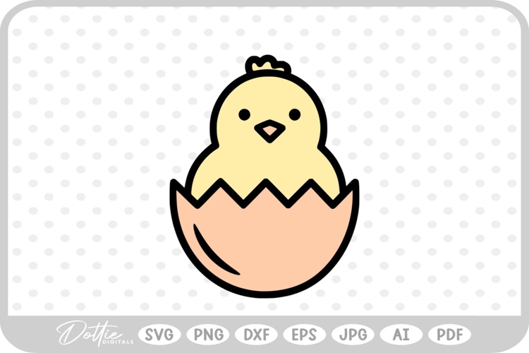 Easter Chick Svg Image 7