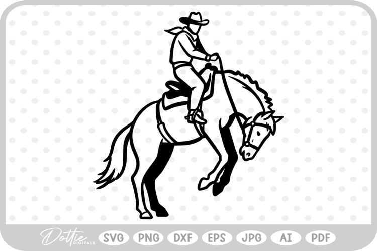 Cowboy Vector Image 2