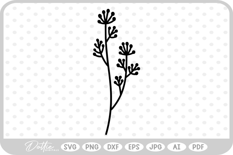 Wildflowers Svg Image 22