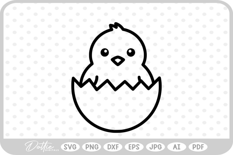 Easter Chick Svg Image 4