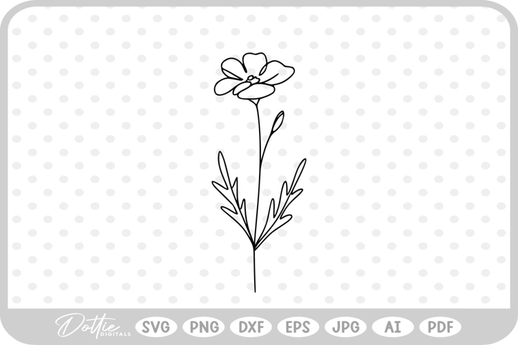 Wildflower Illustration Image 24