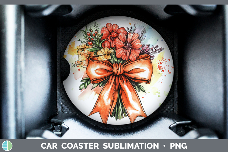 Car Coaster Sublimation Designs Image 24