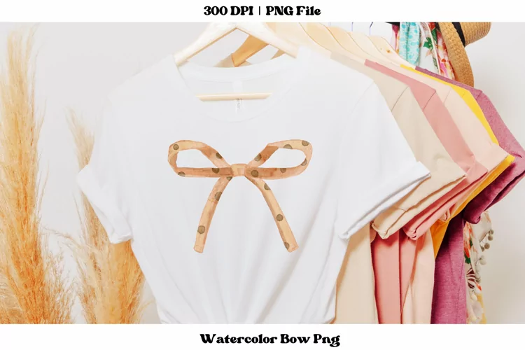 Coquette Bow Png | Bow Sublimation | Watercolor Bow Clipart