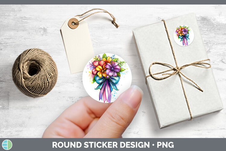 GorgeousCoquette Bow Stickers design.