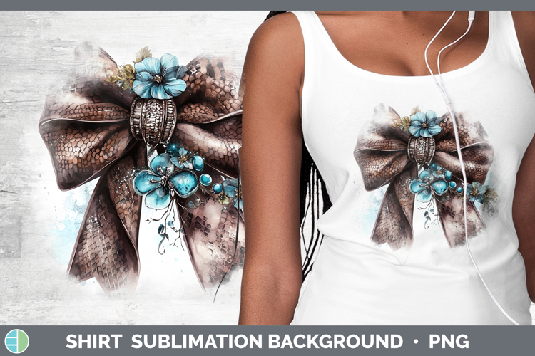 Coquette Bow Snake Shirt Sublimation Sublimation Background