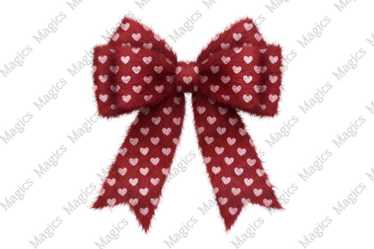 Coquette Bow Valentines Day Png