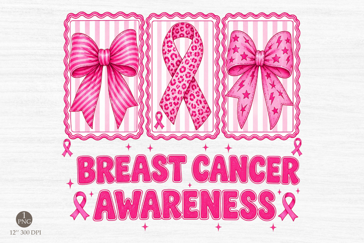 Coquette Breast Cancer Png, Breast Cancer Awareness Shirt