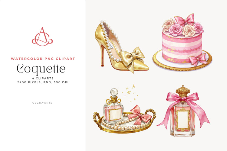 Coquette Watercolor